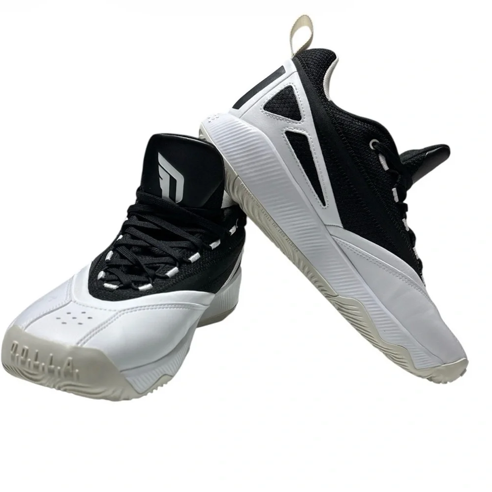 Adidas Dame Certified 2 Sneakers Men’s 11 Women’s 12 Black White Damian Lillard - Picture 3 of 8